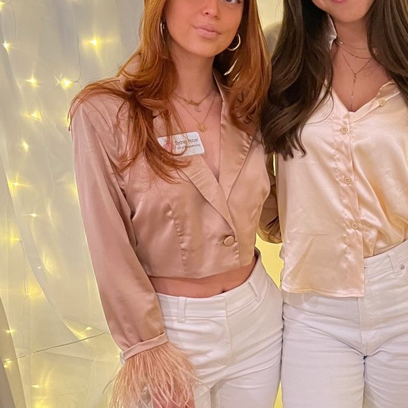 MORE TO COME Julia Blazer Top - Picture 3 of 9